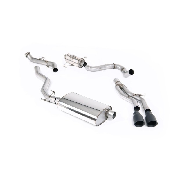 Milltek cat-back 76.20 mm — Sa rezonatorom — Dupli GT100 — SSXTY214