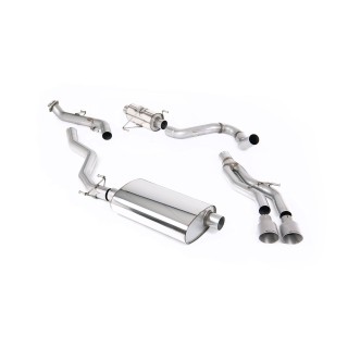 Milltek cat-back 76.20 mm — Sa rezonatorom — Dupli 100mm GT100 — SSXTY215