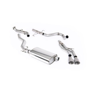Milltek cat-back 76.20 mm — Bez rezonatora — Dupli 100mm GT100 — SSXTY219