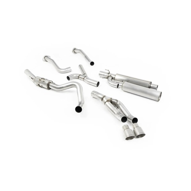 Milltek cat-back 76.20 mm — 100mm GT-100 — SSXTY238