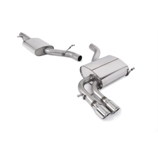 Milltek cat-back 69.85 mm — Sa rezonatorom — Dupli 76.2mm Jet — SSXVW045