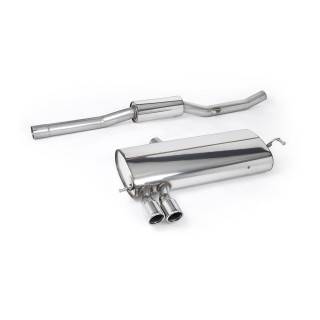 Milltek cat-back 69.85 mm — Sa rezonatorom — Dupli 76.2mm Jet — SSXVW076