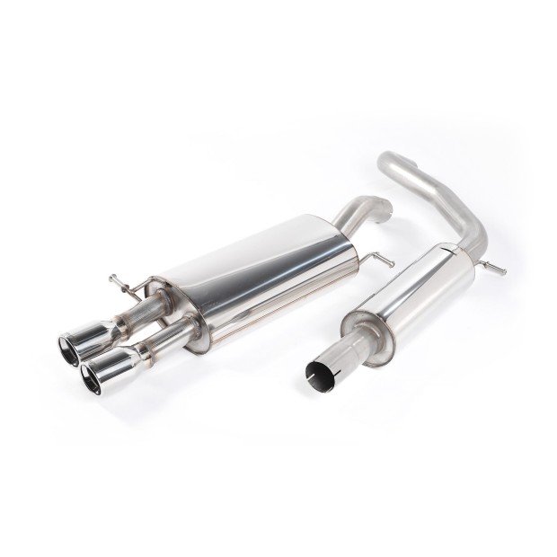 Milltek cat-back 63.50 mm — Sa rezonatorom — Dupli 76.2mm Jet — SSXVW109