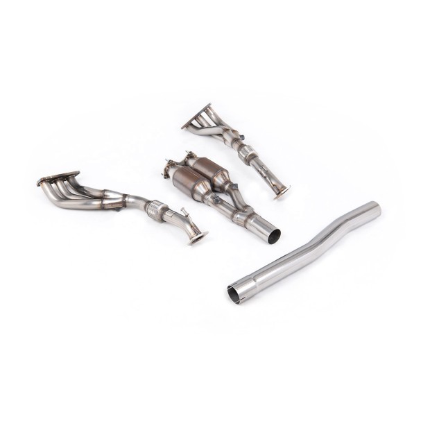 Milltek Manifold & Visoki protok Sportski katalizator 69.85 mm — SSXVW121