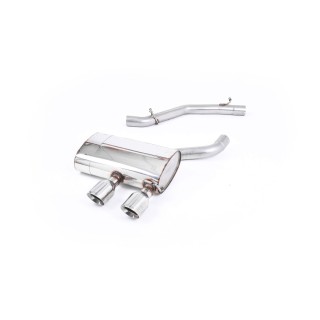 Milltek cat-back 69.85 mm — Bez rezonatora — Dupli 100mm GT100 — SSXVW133