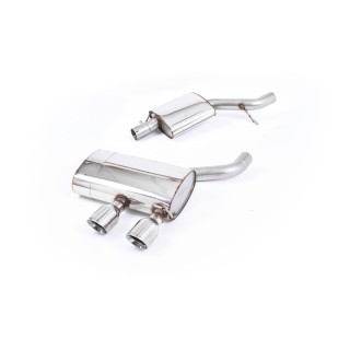 Milltek cat-back 69.85 mm — Sa rezonatorom — Dupli 100mm GT100 — SSXVW134