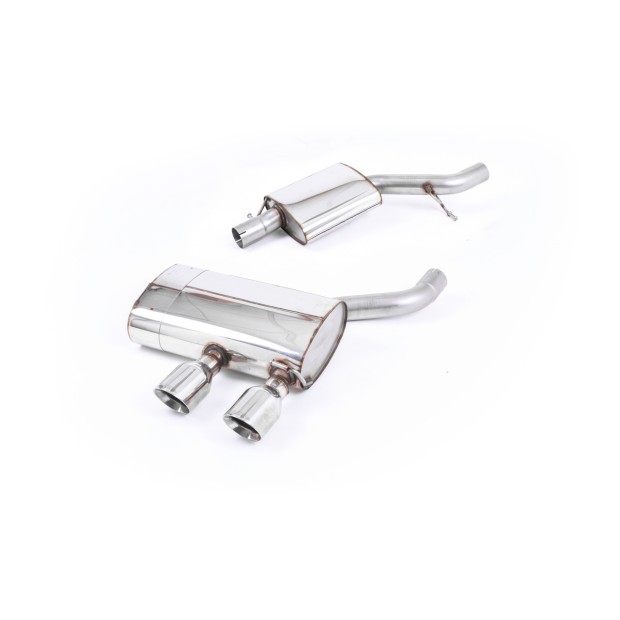 Milltek cat-back 69.85 mm — Sa rezonatorom — Dupli 100mm GT100 — SSXVW134