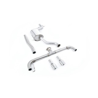 Milltek cat-back 76.20 mm — Dupli 100mm GT100 — SSXVW141