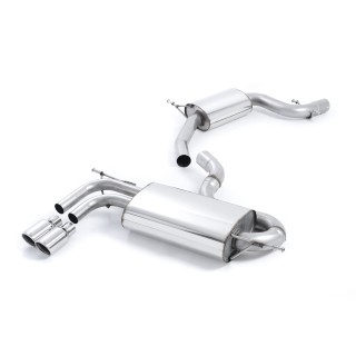 Milltek cat-back 69.85 mm — Sa rezonatorom — Dupli 80mm Jet — SSXVW148