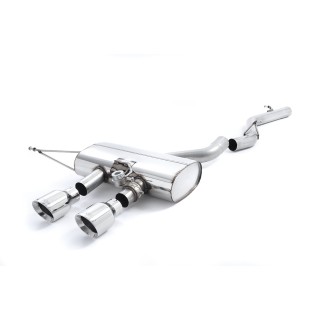 Milltek cat-back 69.85 mm — Bez rezonatora — Dupli GT100 — SSXVW162