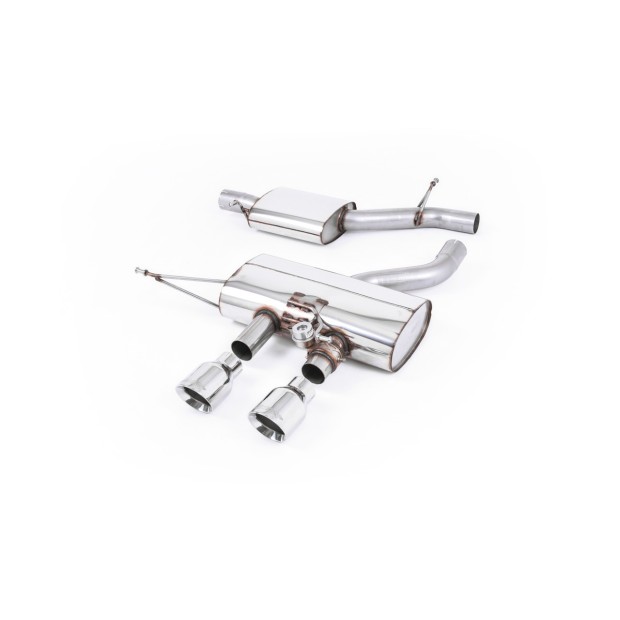Milltek cat-back 69.85 mm — Sa rezonatorom — Dupli GT100 — SSXVW163