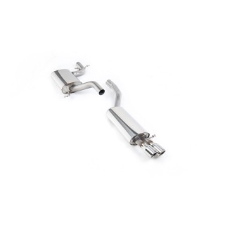 Milltek cat-back 69.85 mm — Sa rezonatorom — Dupli 76.2mm Jet — SSXVW166