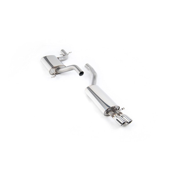 Milltek cat-back 69.85 mm — Sa rezonatorom — Dupli 76.2mm Jet — SSXVW166