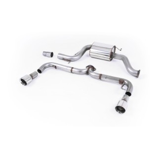 Milltek cat-back 76.20 mm — Bez rezonatora — SSXVW177