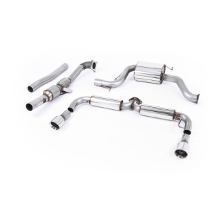 Milltek turbo-back uključujući Visoki protok Sportski katalizator 76.20 mm — SSXVW178