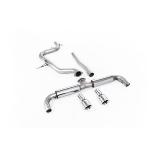 Milltek Izduv iza filtera čestica 76.20 mm — Dupli 100mm GT100 — SSXVW182