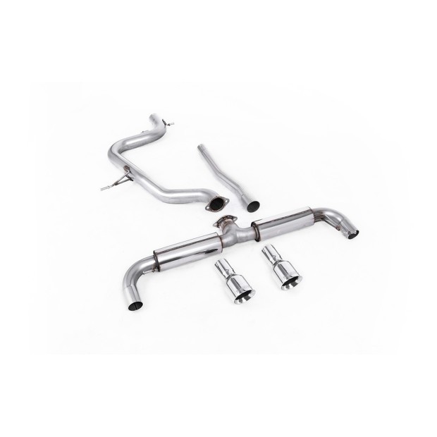 Milltek Izduv iza filtera čestica 76.20 mm — Dupli 100mm GT100 — SSXVW182