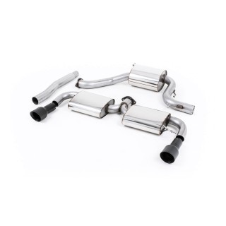 Milltek cat-back 76.20 mm — Dupli 100mm GT100B — SSXVW190
