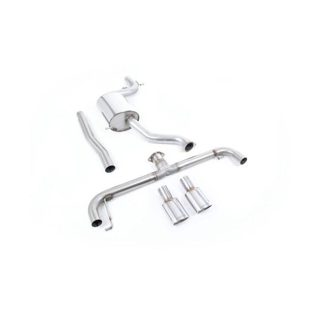 Milltek cat-back 76.20 mm — SSXVW202