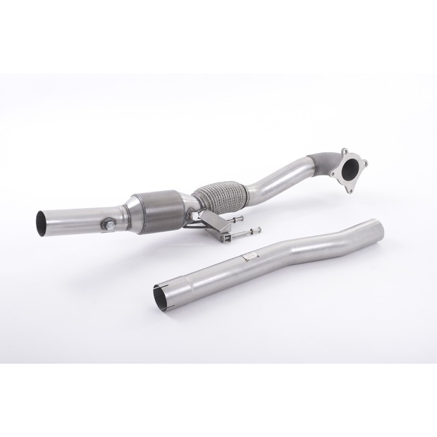 Milltek Veći prečnik downpipe i Visoki protok Sportski katalizator 76.20 mm — SSXVW215