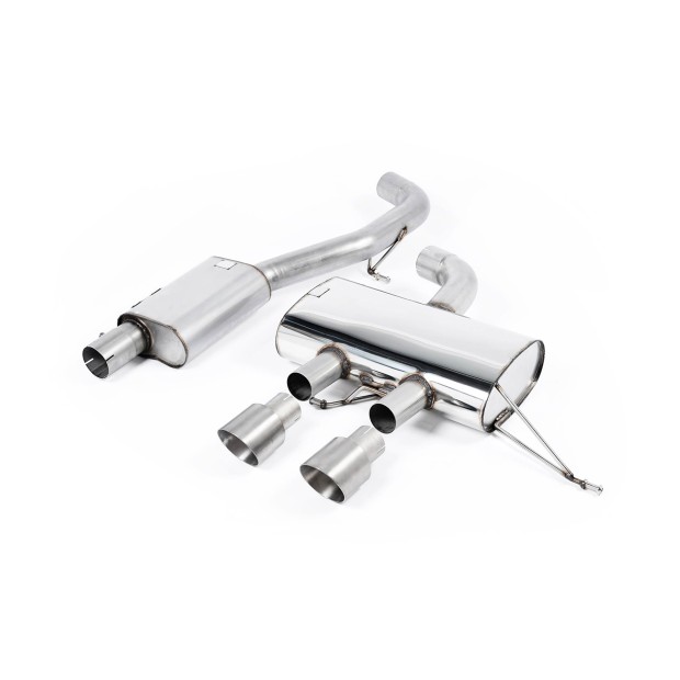 Milltek cat-back 76.20 mm — Sa rezonatorom — Dupli 100mm GT100 — SSXVW222
