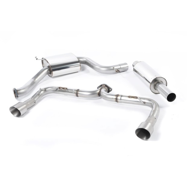 Milltek cat-back 76.20 mm — SSXVW228
