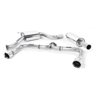 Milltek cat-back 76.20 mm — Dupli 100mm GT100 — SSXVW230