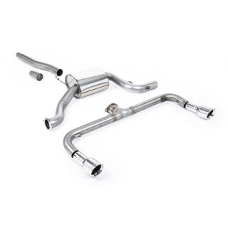 Milltek cat-back 76.20 mm — Dupli 100mm GT100 — SSXVW249