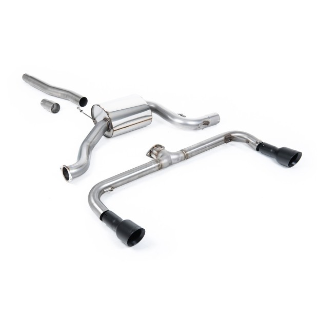 Milltek cat-back 76.20 mm — Dupli 100mm GT100B — SSXVW251