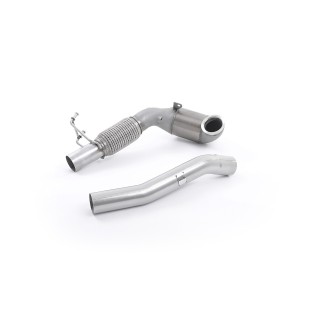 Milltek Veći prečnik downpipe i Visoki protok Sportski katalizator 76.20 mm — SSXVW261