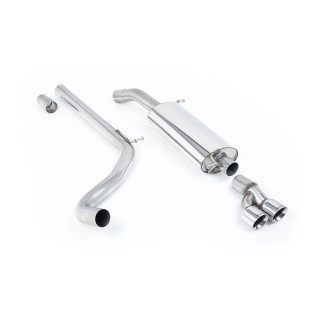 Milltek cat-back 70.00 mm — Dupli 80mm GT80 — SSXVW263