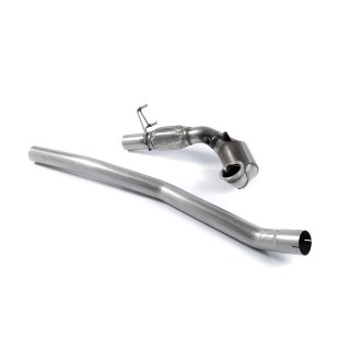 Milltek Veći prečnik downpipe i Visoki protok Sportski katalizator 76.20 mm — SSXVW283