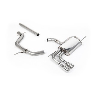 Milltek cat-back 69.85 mm — Dupli 80mm Jet — SSXVW294