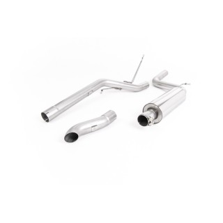 Milltek Izduv iza filtera čestica 70.00 mm — Sa rezonatorom — SSXVW299
