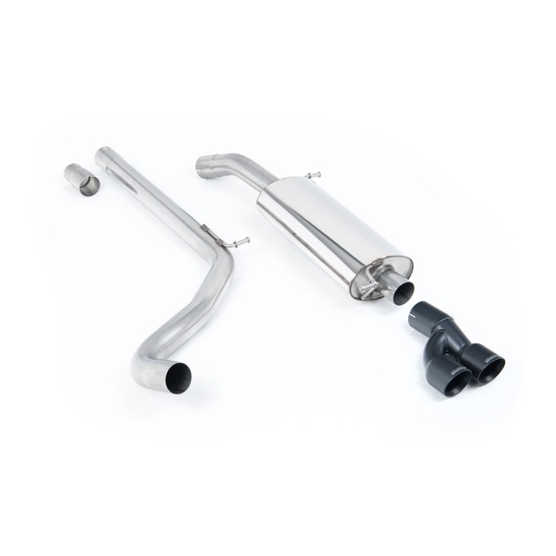 Milltek cat-back 70.00 mm — Dupli 80mm GT80 — SSXVW305