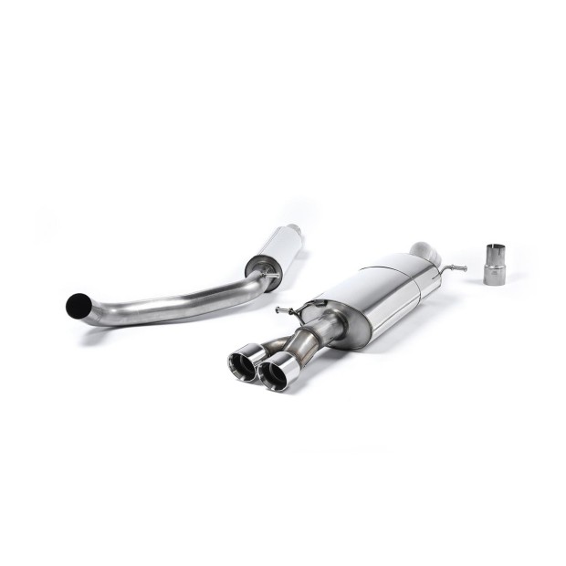 Milltek cat-back 70.00 mm — Sa rezonatorom — Dupli 80mm GT80 — SSXVW322