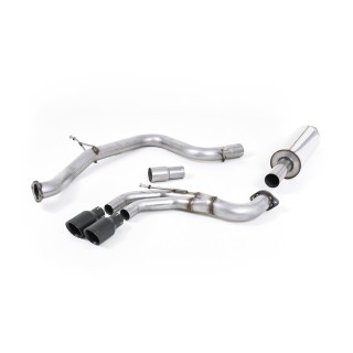 Milltek cat-back 70.00 mm — Sa rezonatorom — Dupli 80mm GT80 — SSXVW332