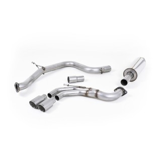 Milltek cat-back 70.00 mm — Sa rezonatorom — Dupli 80mm GT80 — SSXVW339