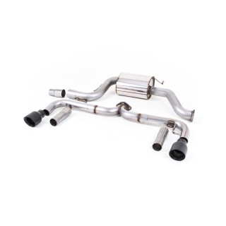 Milltek cat-back 76.20 mm — Bez rezonatora — Dupli GT100 — SSXVW342