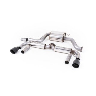 Milltek cat-back 76.20 mm — Sa rezonatorom — Dupli GT100 — SSXVW345