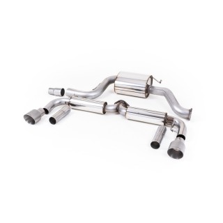 Milltek cat-back 76.20 mm — Sa rezonatorom — Dupli 100mm GT100 — SSXVW347