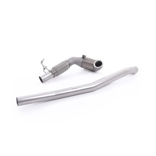 Milltek Liveni downpipe sa trkačkim katalizatorom 76.20 mm — SSXVW387
