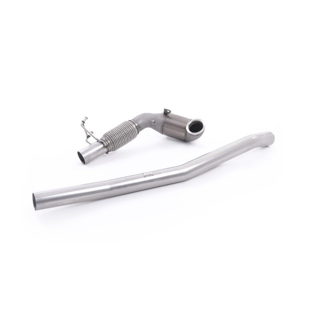 Milltek Liveni downpipe sa trkačkim katalizatorom 76.20 mm — SSXVW387