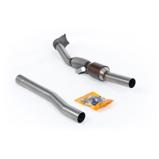 Milltek Liveni downpipe Sa Trkački katalizator 76.20 mm — SSXVW389