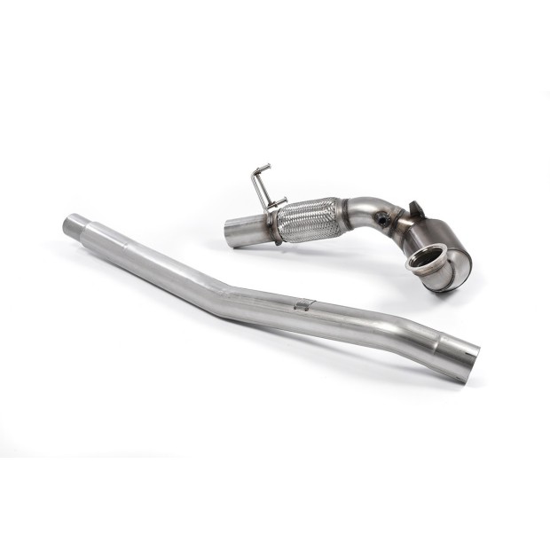 Milltek Veći prečnik downpipe i Visoki protok Sportski katalizator 76.20 mm — SSXVW397