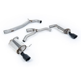 Milltek cat-back 76.20 mm — Bez rezonatora — Dupli GT100 — SSXVW439