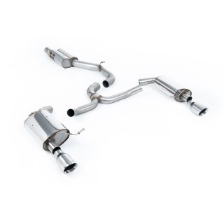 Milltek cat-back 76.20 mm — Sa rezonatorom — Dupli GT100 — SSXVW443
