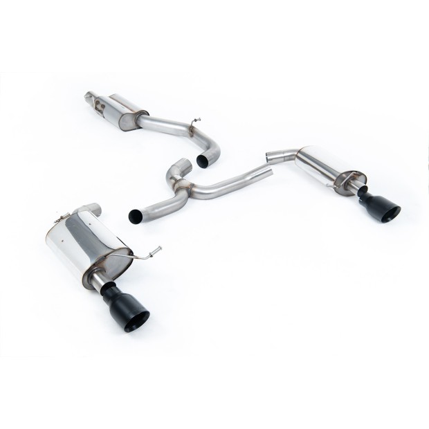 Milltek cat-back 76.20 mm — Sa rezonatorom — Dupli GT100 — SSXVW444