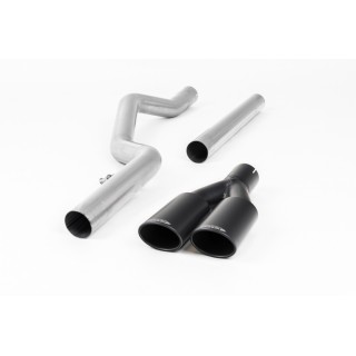 Milltek cat-back 70.00 mm — Dupli 100 x 80mm Special ovalni — SSXVW449