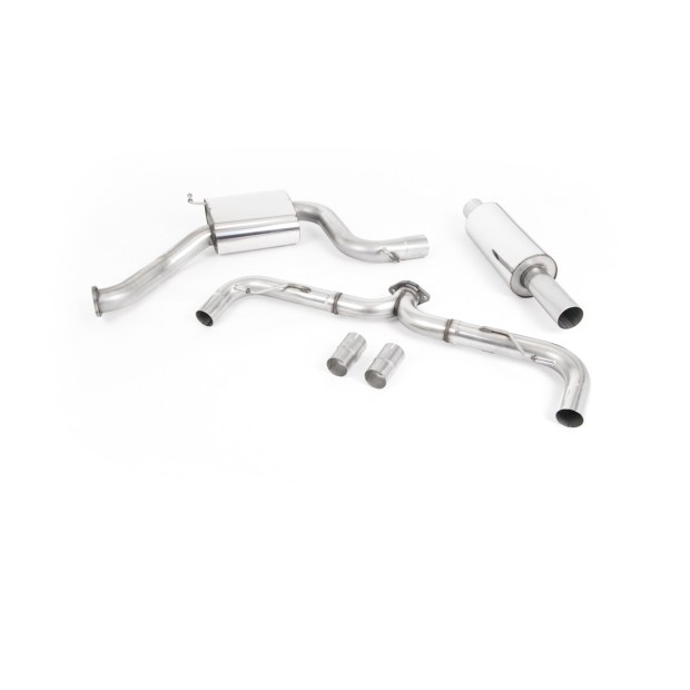 Milltek cat-back 76.20 mm — Sa rezonatorom — Dupli 100mm GT100 — SSXVW460